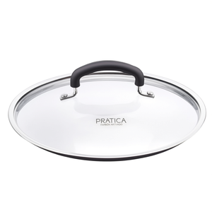 Stainless steel <b>pot</b> <b>lid</b> (24cm) PRATICA Polished chrome 010717060124 - Product Image 2