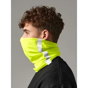 Morf Enhanced-Viz <b>Neck</b> Warmer with Reflective Stickers & <b>Lights</b> for Merchandising Safety - Product Image 1
