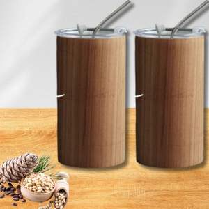 Vaso de grano de madera de alta calidad con aislamiento térmico de 6 horas Ecológico y listo para viajar con tapa de Indonesia - Product Image 6