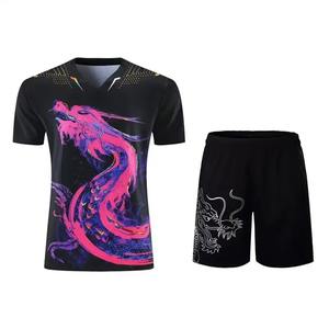 Fuzz Zappers Hommes/Femmes Personnalisé Nom de l'équipe Badminton Tennis de Table Sports Costumes Athlétique Polyester Imperméable Séchage Rapide Maillots - Product Image 4