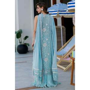 Ditsy Angharka y Dupatta: Elegante silueta en forma de A - Product Image 3