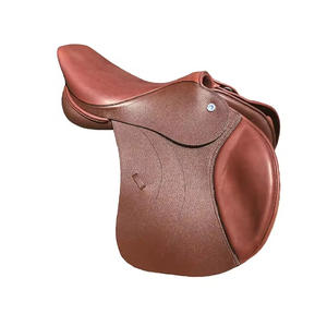 Silla de Montar Inglesa Hecha a Mano, Color Marrón, ASHMIRA EQUESTRIAN, Silla Integrada de Alta Calidad, Gran Venta para Carreras de Caballos en India - Product Image 1