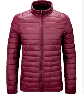 Veste de sport à capuche personnalisée 2024 pour hommes manteau chaud et respirant en laine col montant longue fermeture éclair en nylon pour l'hiver bas quantité minimale de commande - Product Image 2