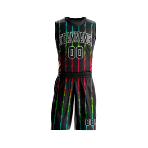 Uniforme de Baloncesto Personalizado con Diseño Impreso, Uniforme de Baloncesto para Hombre, Ropa Deportiva para Equipos, 100% Poliéster con Logotipo Personalizado - Product Image 2