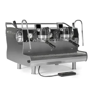 Machine à expresso semi-automatique portable électrique Value-driven MVP HYDRA 2GR en acier inoxydable à 2 groupes avec système de brassage manuel - Product Image 3