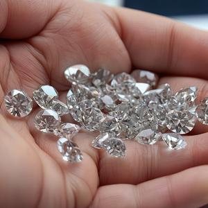 Diamant en vrac STAR MELEE poli lâche synthétique D couleur VVS pureté coupe ronde laboratoire fait IGI certifié Type 2A diamant mélange Lot - Product Image 3