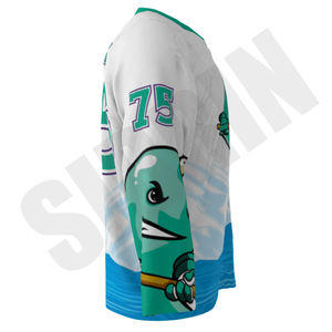 SIBRIN Maillots et pantalons de hockey en ligne professionnels de qualité supérieure fabriqués en usine Vêtements de hockey à roulettes en maille de polyester respirant - Product Image 5