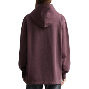 Sudaderas con capucha de cristal impresas de alta calidad para mujer, sudaderas informales holgadas, Tops sólidos de manga larga, jersey de Otoño Invierno 100% - Product Image 3
