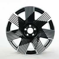 Jantes de voiture en alliage d'aluminium monobloc forgé NNX 17 18 19 20 21 22 23 24 pouces Noir usiné