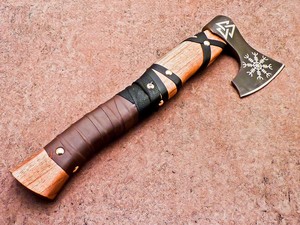 ขวานเหล็กคาร์บอนพร้อมด้ามจับไม้ - Product Image 3