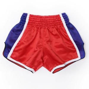 Shorts personnalisés en gros, logo personnalisé, shorts de boxe thaïlandaise pour adultes de haute qualité en nylon/satin/polyester pour entraînement MMA et kickboxing - Product Image 2