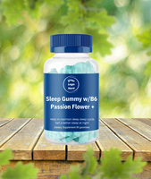One Solution LLC Gummies pour le sommeil à la fleur de la passion - Complément alimentaire de haute qualité sous forme de bonbons gélifiés pour adultes et adolescents - 60 gummies par boîte