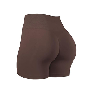 Venta al por mayor de pantalones cortos de Yoga de secado rápido para mujer, ligeros, transpirables, elegantes, cómodos, pantalones cortos de yoga para mujer con logotipo personalizado - Product Image 4