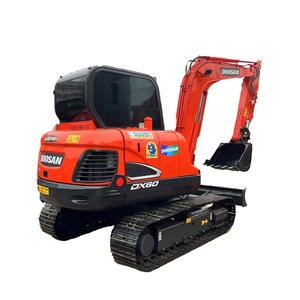 Mini pelleteuse DOOSAN DX60 d'occasion avec moteur Yanmar comprenant des composants de base, moteur, boîte de vitesse, pompe-Mini pelleteuses DH55 DH60 DX60 - Product Image 1