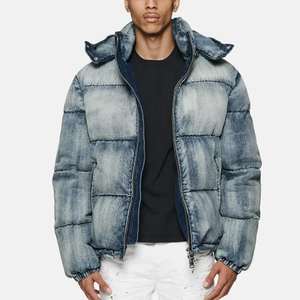 Nueva moda de calidad superior, venta al por mayor, ropa de invierno para hombre, chaqueta cálida, Abrigo acolchado, chaqueta acolchada con capucha, ODM personalizado - Product Image 5