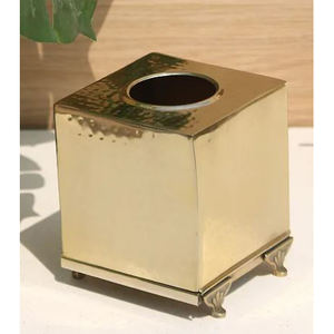 Caja de servilletas de madera ecológica más vendida, decoración rectangular para servilletas, pieza decorativa para mesa de comedor - Product Image 5