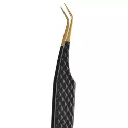 แหนบต่อขนตาสแตนเลสสำหรับมืออาชีพอุปกรณ์ต่อขนตาพร้อมปลายแหลมสำหรับการผ่าตัดที่น่าเชื่อถือ - Product Image 6