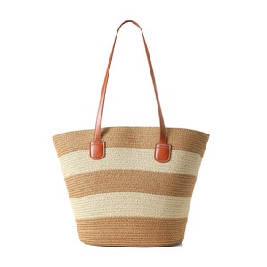 ถุงผ้าปอกระเจาทำจากผ้าใบหลากสีที่จับเชือกขนาดใหญ่เหมาะสำหรับใช้เป็นของขวัญในร้านขายของชำถุงผ้ากระสอบธรรมชาติคุณภาพดีโดย acmi - Product Image 2