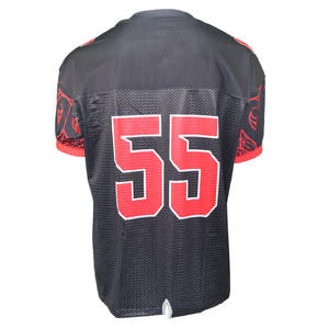 Nom et numéro d'équipe personnalisés Tops de football américain Maillot d'entraînement Sports Maillot de football américain à vendre - Product Image 6