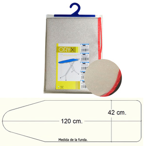 Fodera per Piastra da Cucina in Schiuma Metallizzata 120x42 cm - Product Image 1