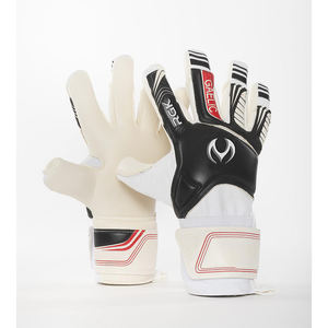 Vente en gros 2025 Dernière conception en cuir de mouton véritable Doigt complet Gants de gardien de but Confortables Gants de gardien de but de meilleure qualité - Product Image 1