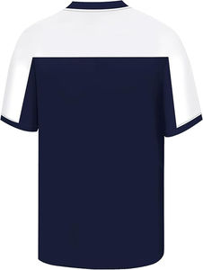 Maillot de Rugby d'Entraînement à Manches Courtes Personnalisé par Sublimation, Uniforme de Football Américain Respirant, Maillot Vierge Imprimé pour l'Été - Product Image 2