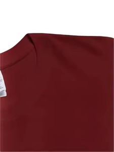 T-shirts imprimés tendance pour hommes, T-shirt en coton épais, 400 g/m², T-shirts unis surdimensionnés - Product Image 3