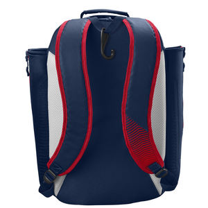 Sac de baseball personnalisé avec nom d'équipe, numéro et logo, sac de sport de voyage en nylon imperméable pour les joueurs de baseball - Product Image 2