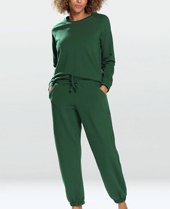 Costume personnalisé pour femmes et hommes et 2025 femmes coton polaire 100% coton personnalisé surdimensionné ensemble survêtement - Product Image 6