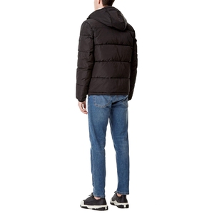 Blouson d'hiver matelassé personnalisé OEM pour hommes et femmes, faible MOQ, fermeture éclair fluide, col montant, coupe-vent, respirant, décontracté - Product Image 2