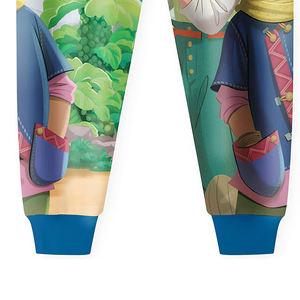 เสื้อกันหนาวเด็ก,ชุดวอร์มคอกลมแบบเป็นทางการพร้อมกางเกงแบบยั่งยืนชุดวอร์มแนวสตรีทสำหรับเด็ก - Product Image 5