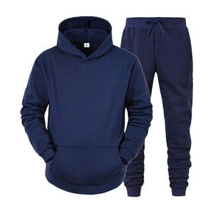 Ensemble de jogging 2 pièces athlétique à imprimé réfléchissant pour hommes, survêtement d'hiver en polyester de sport décontracté pour hommes - Product Image 6
