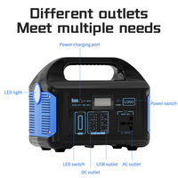 Eg010Li-1 Estación de Energía Portátil de 500W ODM/OEM, Carga Solar para Automóvil, Recargable, con Carga Inalámbrica y Salidas USB/Tipo-C