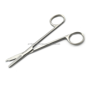 Ciseaux de retrait de suture Littauer, coupe-pointes à crochet de précision, outil médical manuel en acier inoxydable de qualité supérieure, OEM disponible, CE - Product Image 1