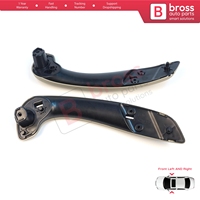 Poignée de porte intérieure avant BDP1153-1 beige gauche droite pour Megane MK3 Fluence 809600015R