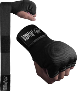 Bandages de boxe personnalisés écologiques en coton rapide, avec coussinets en gel, fermeture auto-agrippante, lavables, protection du poignet, couleur personnalisée - Product Image 4