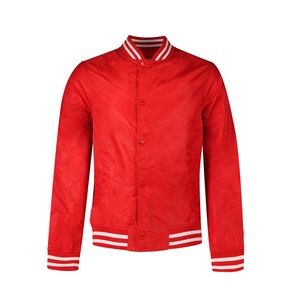 แจ็กเก็ตเบสบอลผ้าซาตินสำหรับผู้ชายเสื้อกันลมสำหรับฤดูหนาวเสื้อแจ็กเก็ตเบสบอลผ้าซาตินงานตามสั่ง - Product Image 1