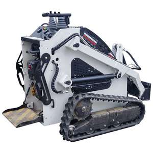 Venta al por mayor con envío gratuito: Minicargadoras diésel eléctricas Kubota con motor EPA y cortacésped, minicargadoras con dirección deslizante. - Product Image 4