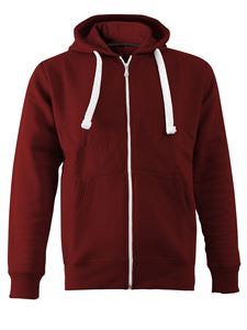 High Quality 100% Cotton Zip Up Hoodies Sweatshirts Custom Embroidery Pullover Streetwear Unisex Hoodies Wholesale Blank Hoodies - Product Image 4