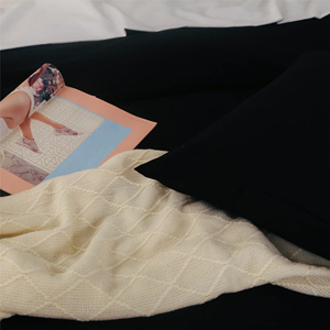 Tùy chỉnh màu đen Reversible <span class=keywords><strong>Comforter</strong></span> thiết lập không gây dị ứng chần tấm ga trải giường cho nhà có thể giặt Duvet cover bedding <span class=keywords><strong>Set</strong></span> - Product Image 4