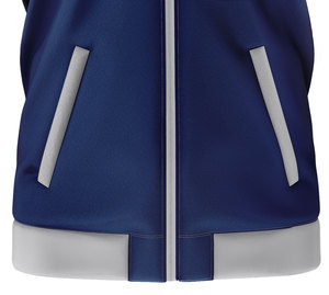 Jacjet Veste de style universitaire à séchage rapide de haute qualité 100% Polyester Fleece Softfeel Sportswear pour hommes pour l'hiver - Product Image 4