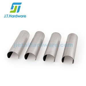 Cap <strong>Rail</strong> Corner 135 Degree Roll Formed Hand Railings Stainless <strong>Steel</strong> Durable Horizontal Corner Glass Cap <strong>Rail</strong> for 12mm &amp; 16mm - Product Image 3
