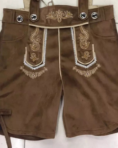 กางเกงขาสั้นบาวาเรียสำหรับผู้ชายสวมใส่สบายสไตล์เยอรมัน - Product Image 3