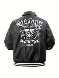 Meilleur hiver chaud coupe-vent conception personnalisée en cuir de vachette artificielle veste pour hommes College Baseball Letterman grande taille veste - Product Image 2