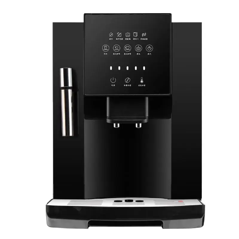 Machine à café électrique commerciale 3 en 1 Machines à café expresso automatiques à domicile avec moulin à grains