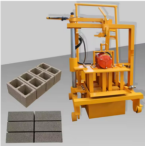 Máquina Portátil para Fabricar Bloques de Hormigón y Moldear Bloques, Lista para Enviar - Product Image 1