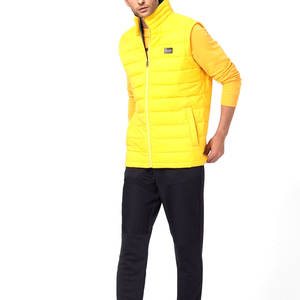 Nuevo diseño masculino logotipo personalizado acolchado Puffer chaleco personalizado Venta caliente sin mangas hombres chaqueta Puffer para la venta - Product Image 2