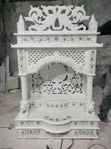 วัดหินอ่อนสีขาวมากรานาสำหรับบ้านและวัดหินอ่อนสำหรับบ้าน - Product Image 4