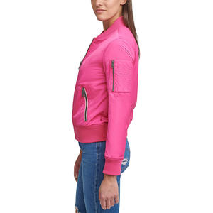 Veste softshell matelassée zippée pour femme, conçue sur mesure, grande taille, coupe-vent, imperméable et écologique pour l'hiver - Product Image 2