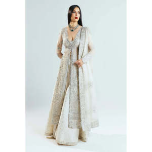 Collection Festive Hussain Rehar '25 SERAPH-TC-1014 Vêtements Ethniques Salwar Kameez Anarkali Salwar Suit en Soie Georgette Lourde - Product Image 5